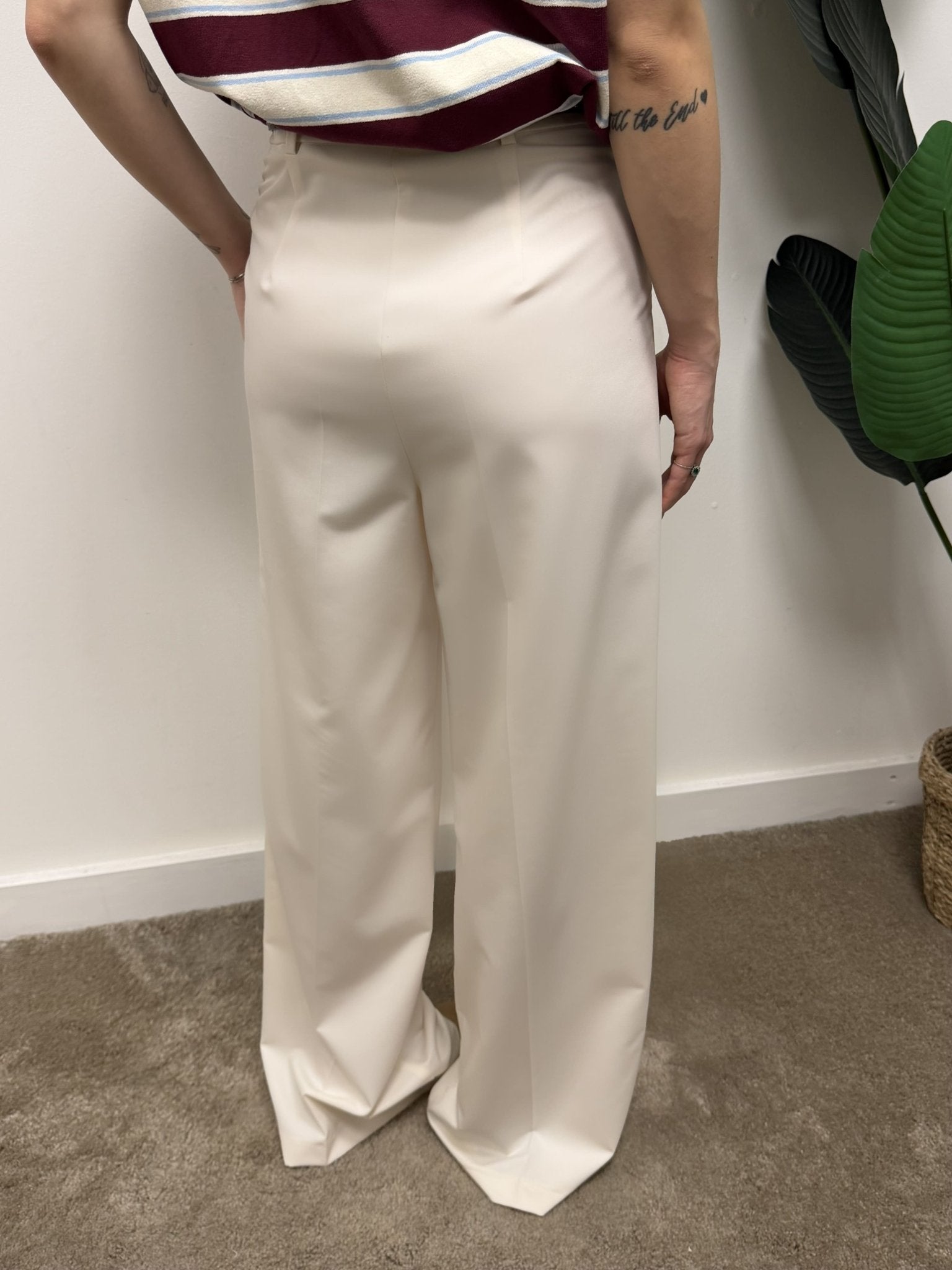 Pantalone palazzo con pinces MyD - GiuGiò | Shop online