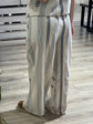 Pantalone palazzo in lino con ricami Tensione In - GiuGiò | Shop online