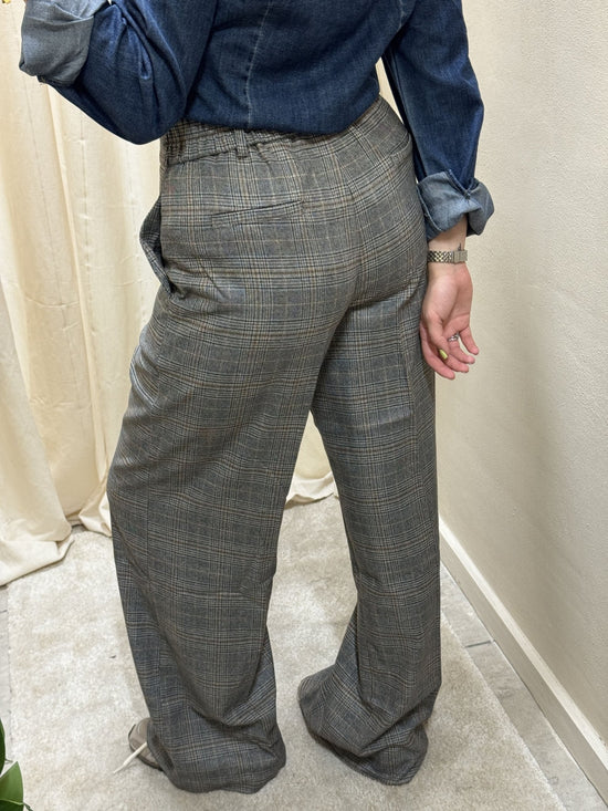 Pantalone palazzo in principe di galles BSB - GiuGiò | Shop online