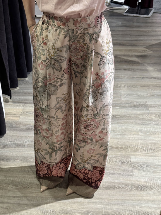 Pantalone palazzo stampa floreale Dixie - GiuGiò | Shop online
