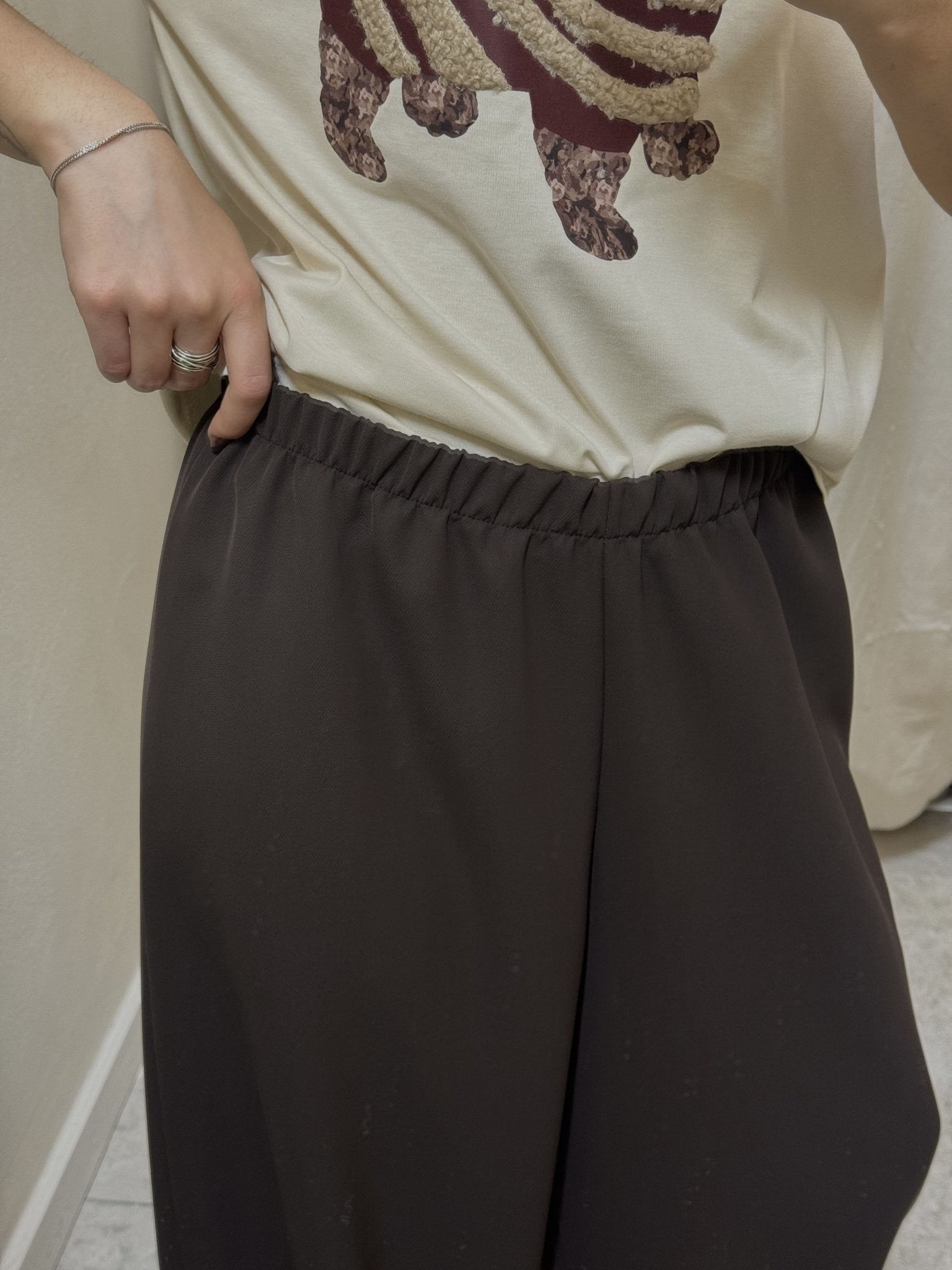 Pantalone palloncino con elastico sul fondo MyD - GiuGiò | Shop online