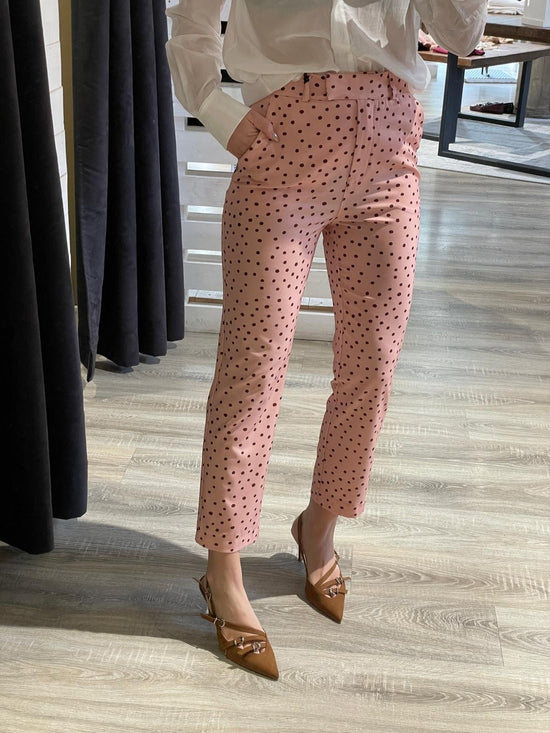 Pantalone sigaretta a pois Please - GiuGiò | Shop online
