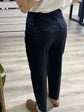 Pantalone sigaretta con pattine in cotone popeline Susy Mix - GiuGiò | Shop online