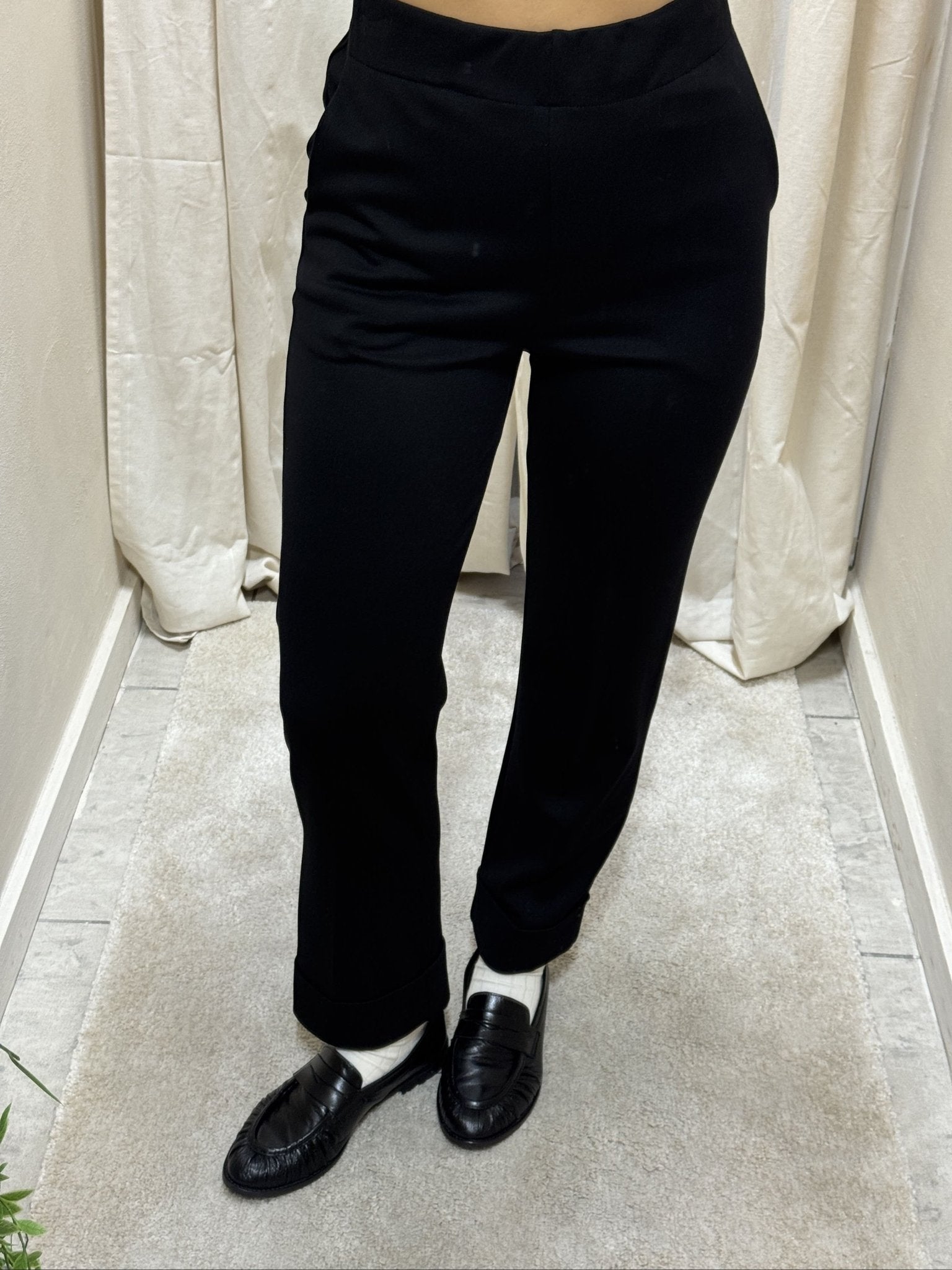 Pantalone sigaretta con risvolto alto Susy Mix - GiuGiò | Shop online