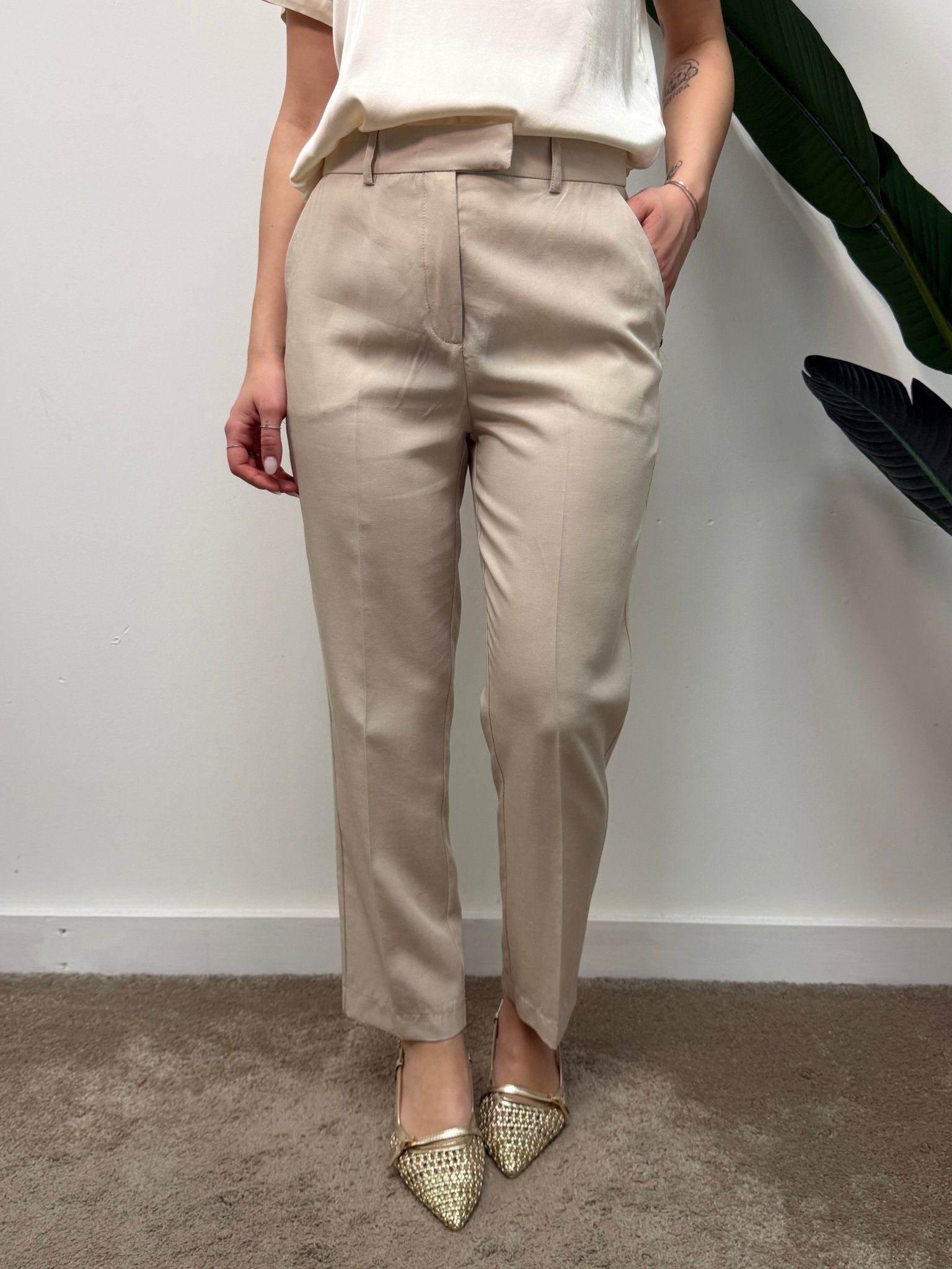 Pantalone sigaretta in lyocell Please - GiuGiò | Shop online