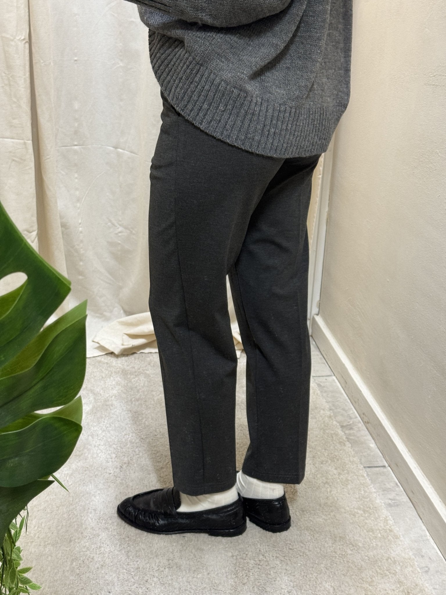 Pantalone sigaretta in punto milano Tensione In - GiuGiò | Shop online