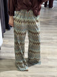 Pantalone stampa geometrica mod. palazzo Tensione In - GiuGiò | Shop online