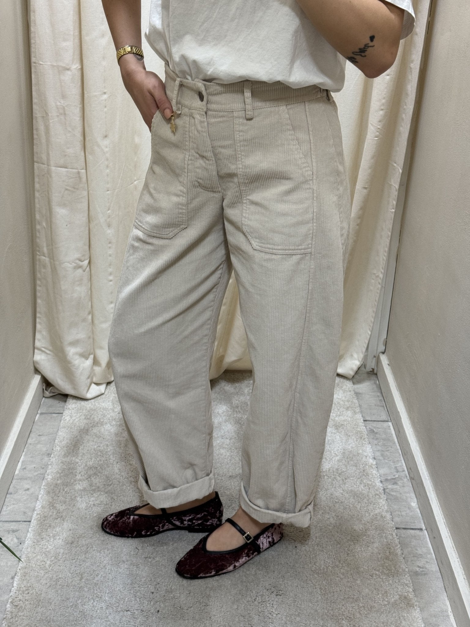 Pantalone stellina carrot in velluto rocciatore SusyMix - GiuGiò | Shop online