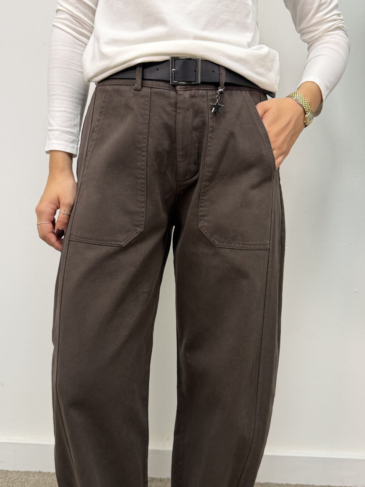 Pantalone stellina tinto capo Susy Mix - GiuGiò | Shop online
