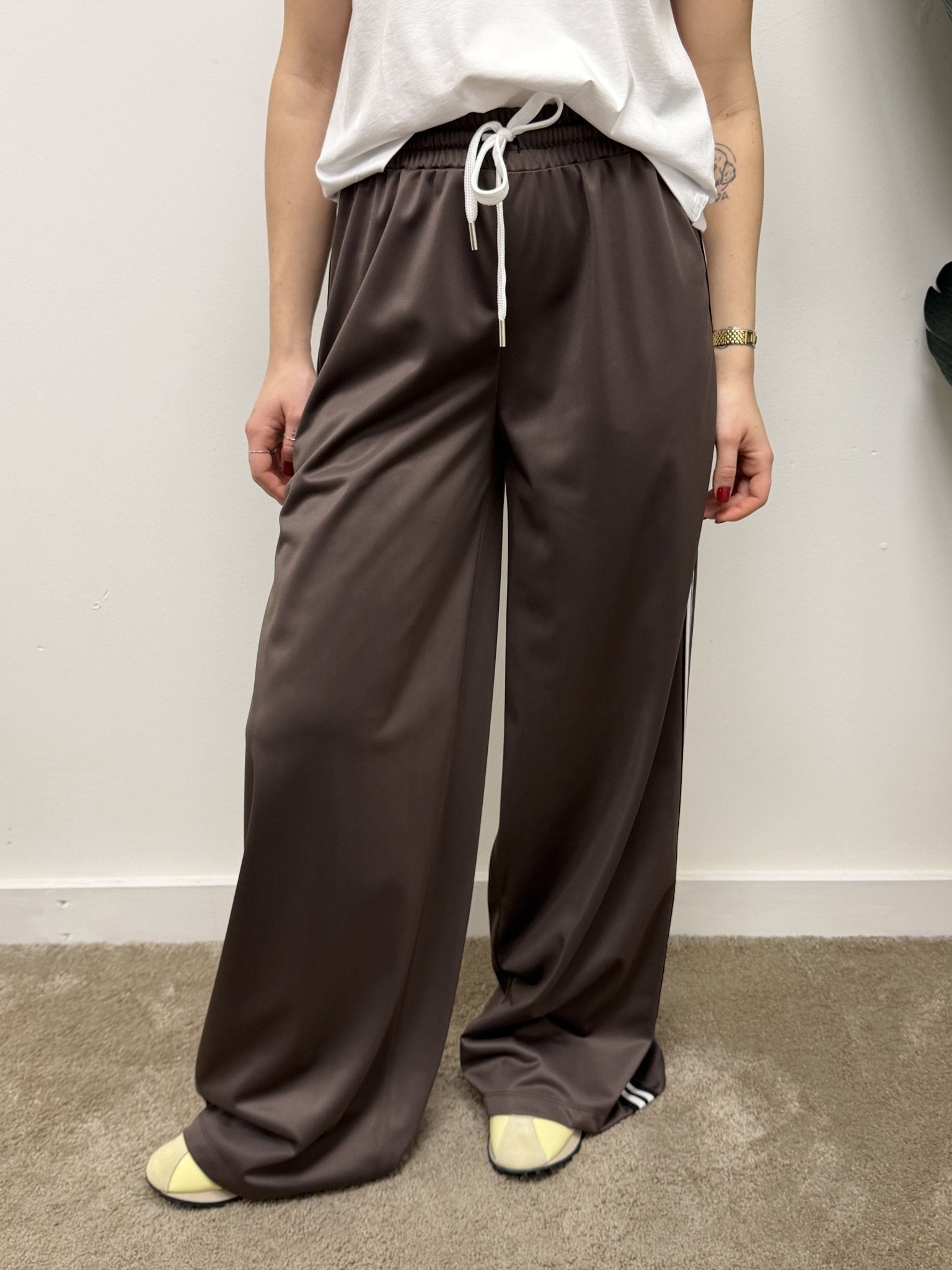 Pantalone tuta con bande laterali Susy Mix - GiuGiò | Shop online