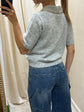 Polo in maglia con applicazioni gioiello BSB - GiuGiò | Shop online