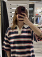 Polo manica 3/4 over in filo rigata HaveOne - GiuGiò | Shop online
