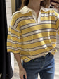 Polo manica 3/4 over in filo rigata HaveOne - GiuGiò | Shop online