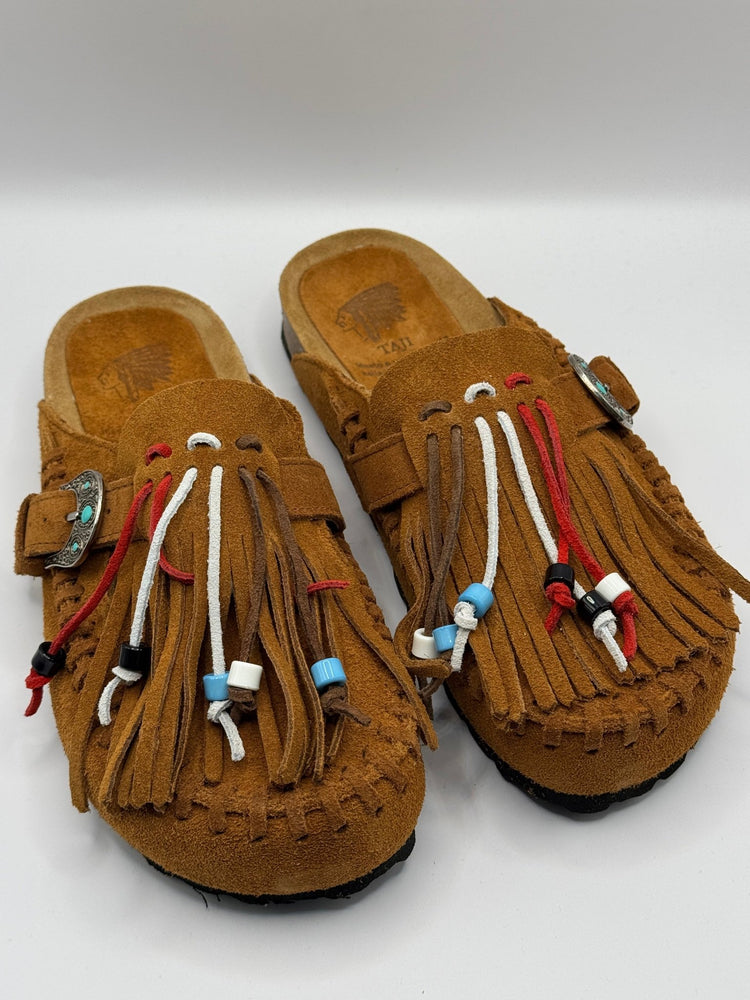 Sabot Caribe setter con frange removibili Taji - GiuGiò | Shop online