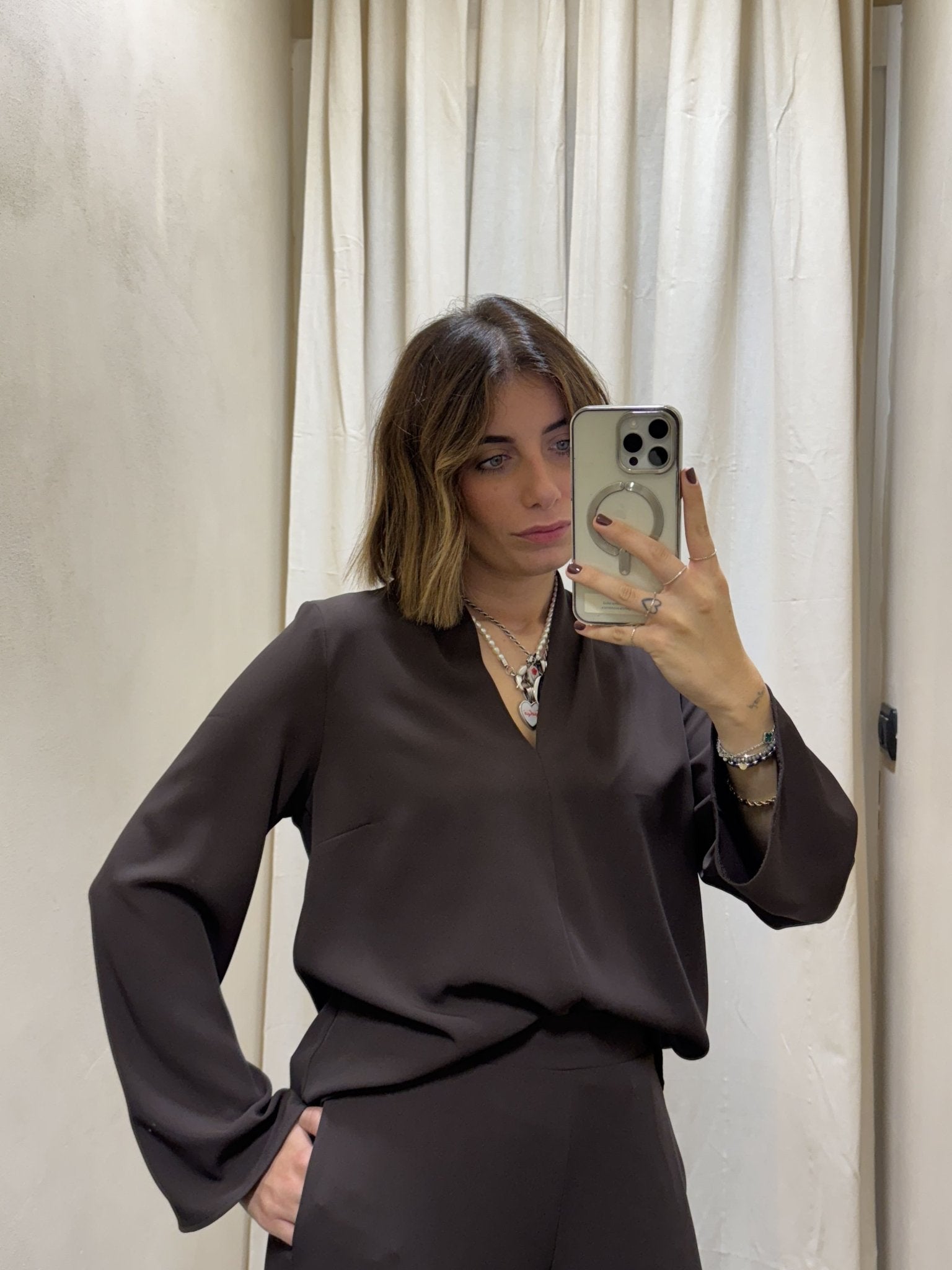 Set coordinato blusa e pantalone Susy Mix - GiuGiò | Shop online