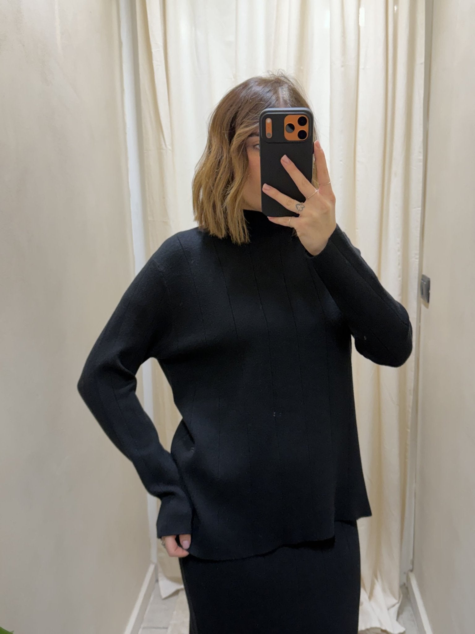 Set coordinato maglione + gonna longuette in maglia Susy Mix - GiuGiò | Shop online