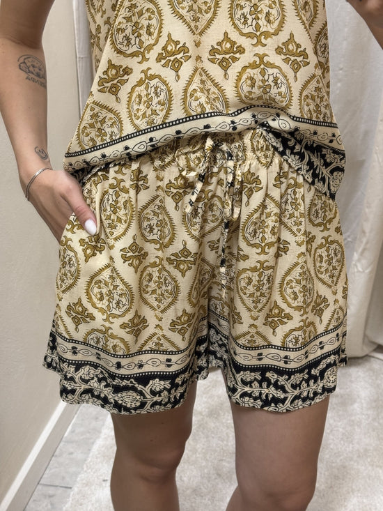 Short coulisse stampa fantasia verde HaveOne - GiuGiò | Shop online