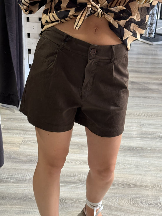 Short in cotone con tasca a filo MyD - GiuGiò | Shop online