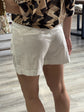 Short in cotone con tasca a filo MyD - GiuGiò | Shop online