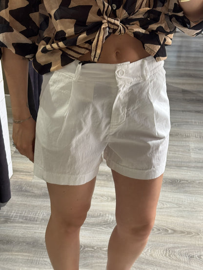 Short in cotone con tasca a filo MyD - GiuGiò | Shop online