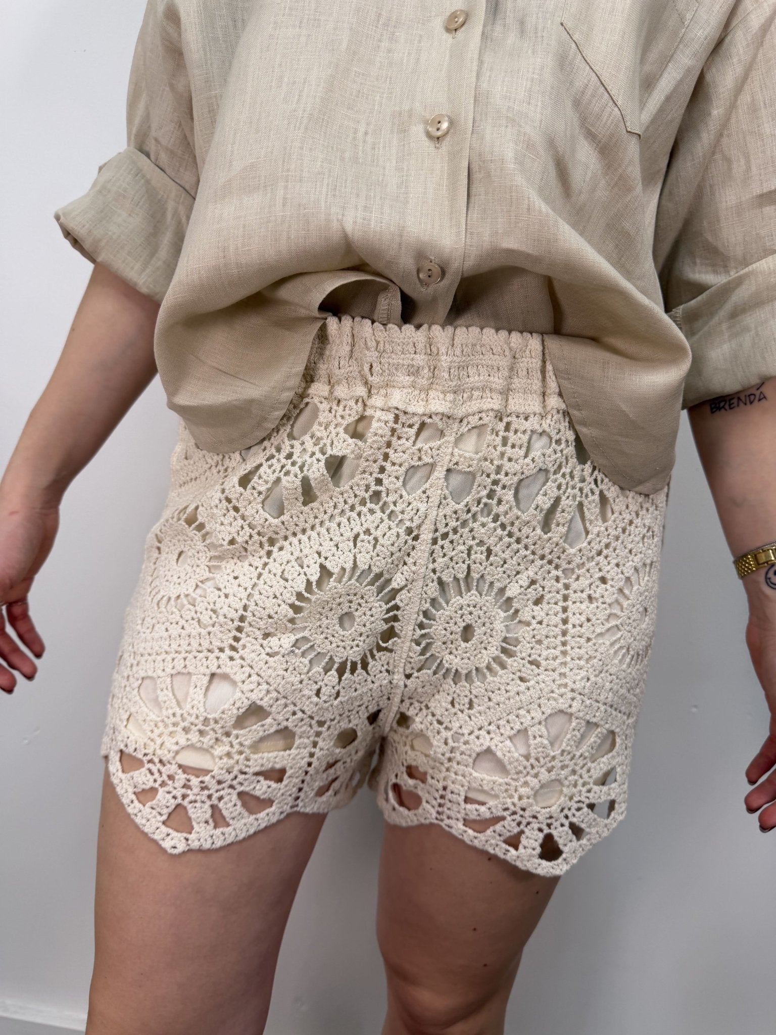 Shorts in crochet HaveOne - GiuGiò | Shop online