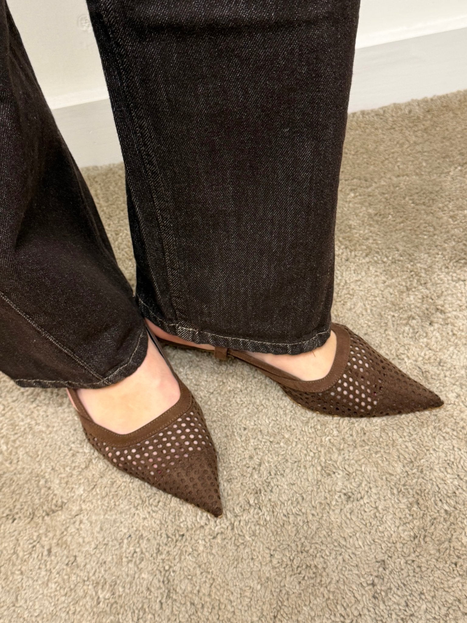 Slingback in crosta traforata Divine Follie - GiuGiò | Shop online