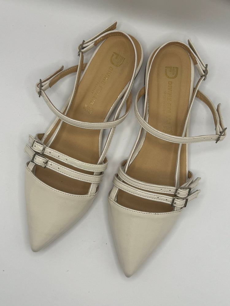 Slingback naplak con fibbie Divine Follie - GiuGiò | Shop online