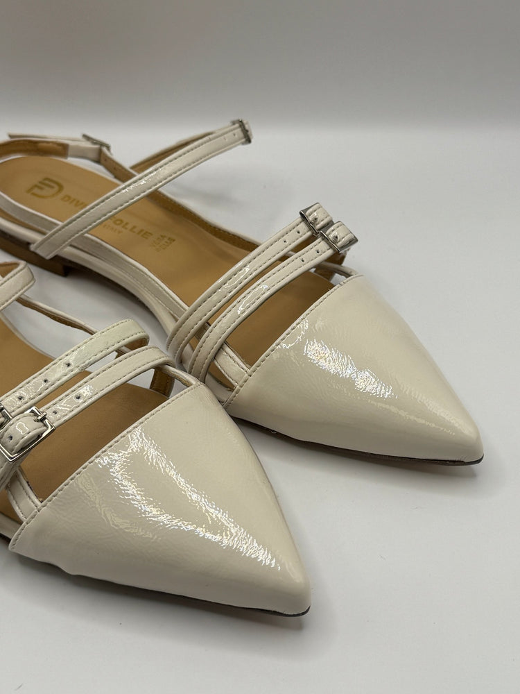 Slingback naplak con fibbie Divine Follie - GiuGiò | Shop online