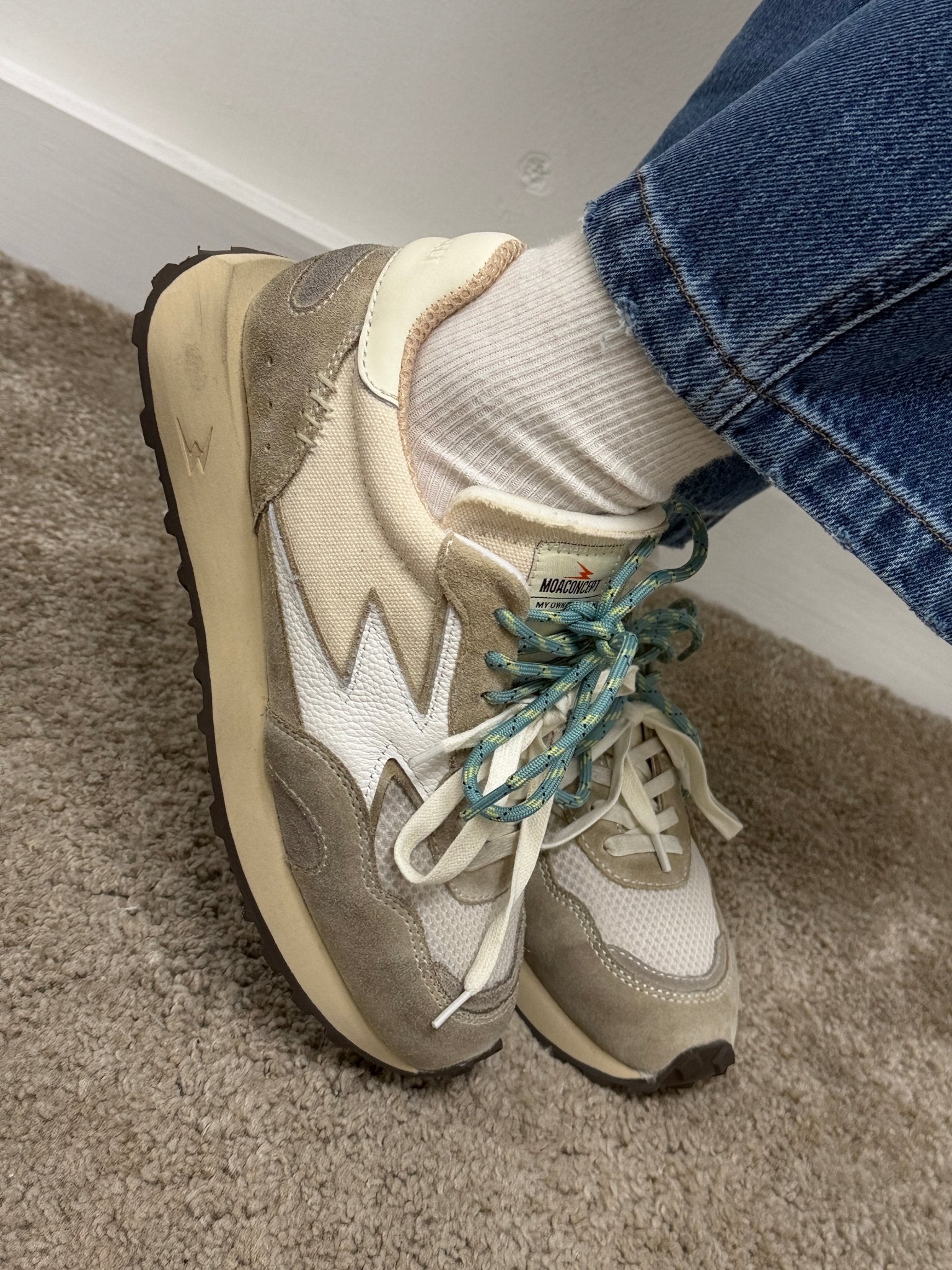 Sneakers mod. Hype in suede e nylon doppio laccio MoaConcept - GiuGiò | Shop online