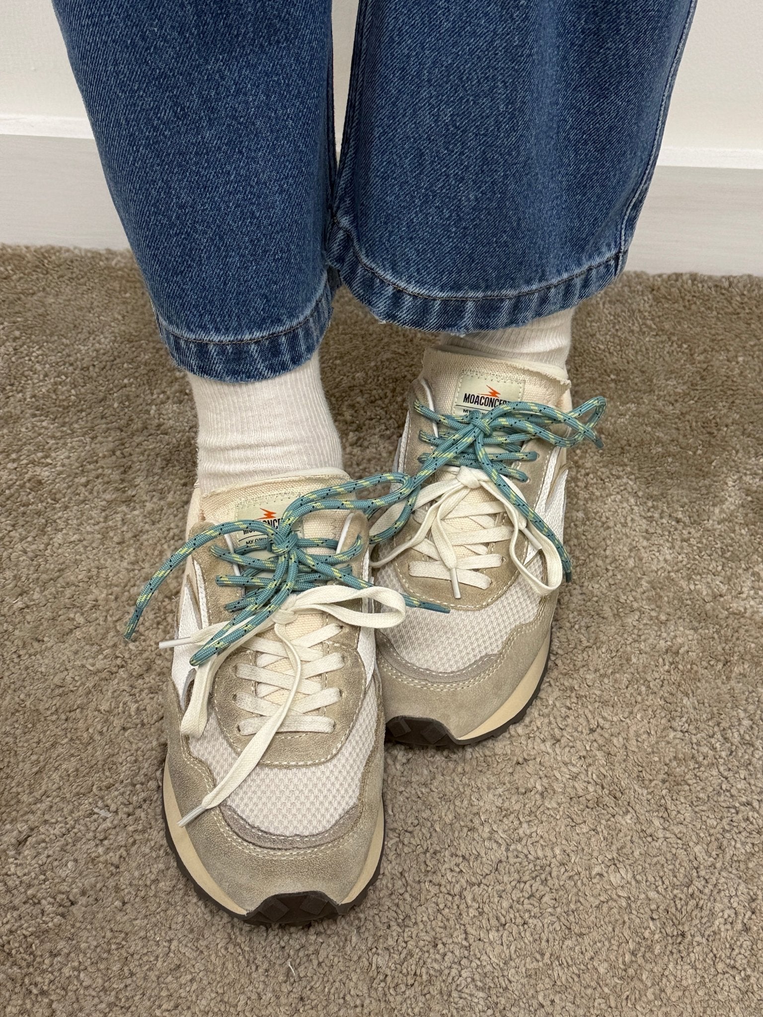 Sneakers mod. Hype in suede e nylon doppio laccio MoaConcept - GiuGiò | Shop online