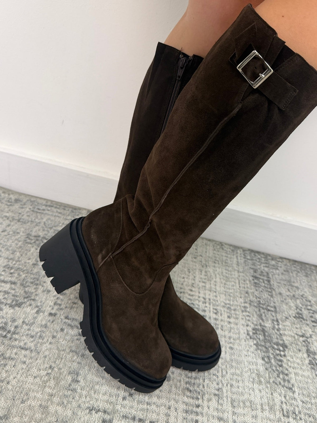 Stivale Petra in pelle fondo gomma Noa - GiuGiò | Shop online