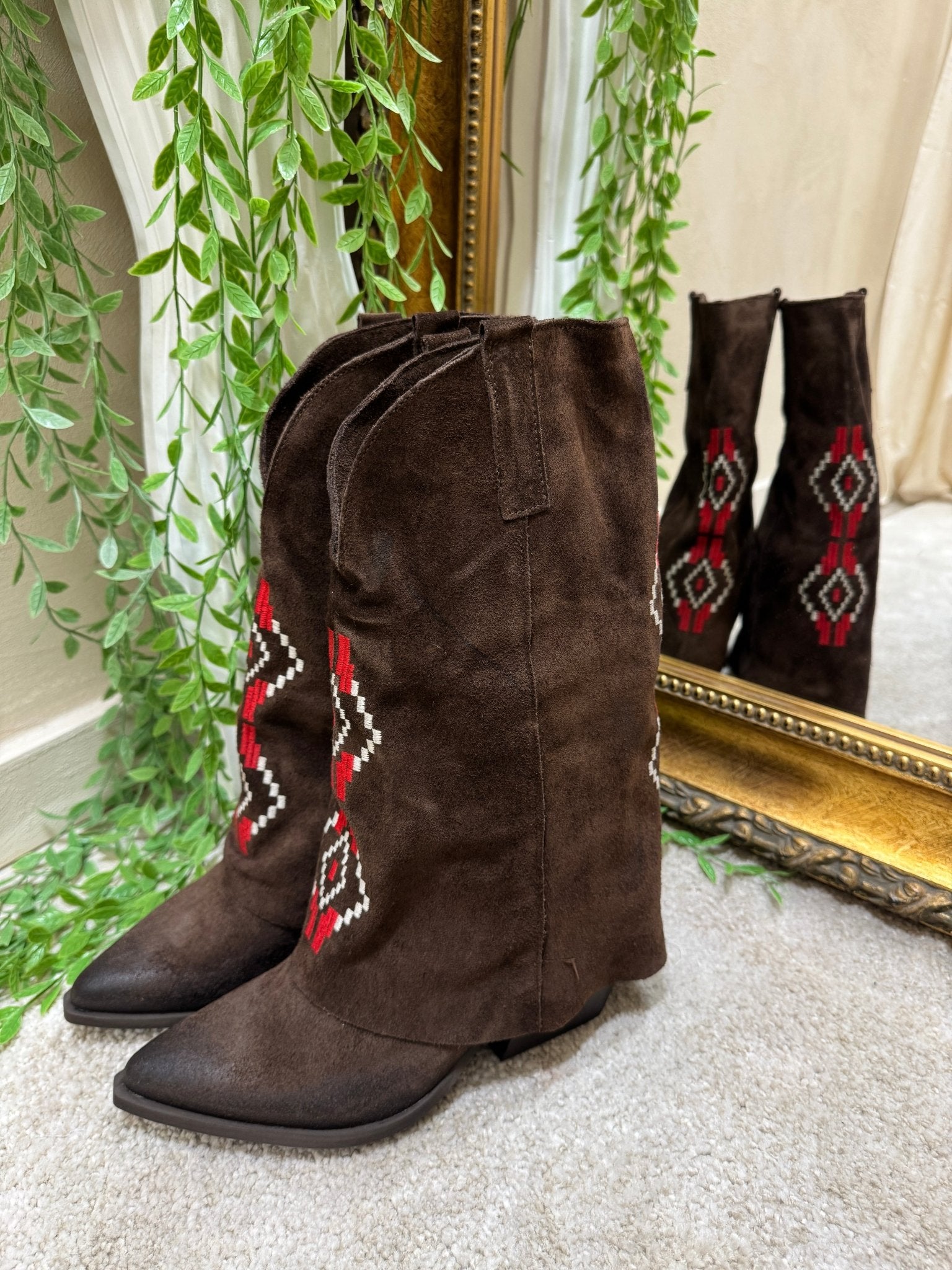 Stivale texano con ricamo Via Mondana - GiuGiò | Shop online