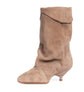 Stivaletto rovesciato tacco kitten Gisel Moirè - GiuGiò | Shop online