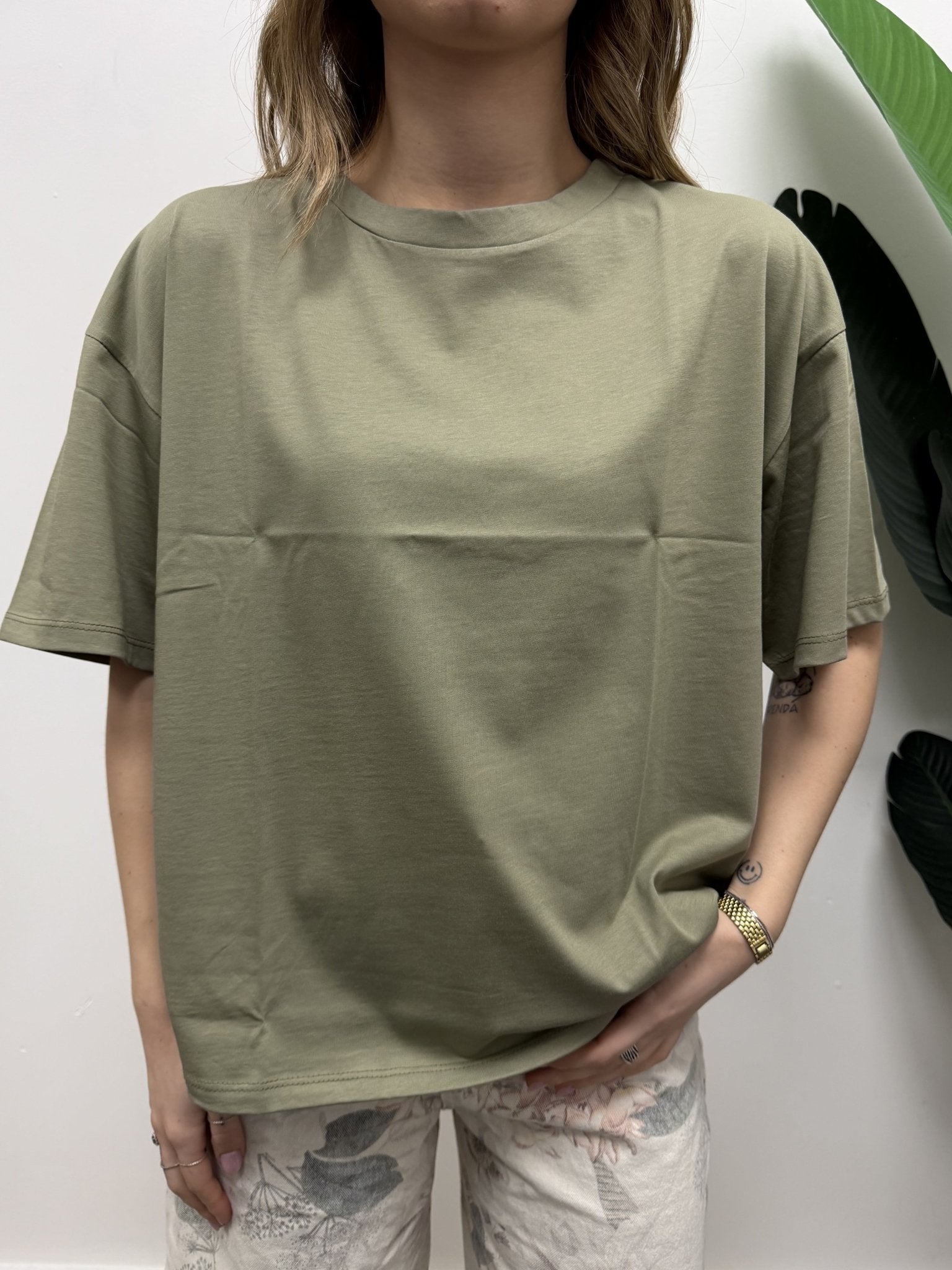 T-shirt basic oversize 100% cotone Susy Mix - GiuGiò | Shop online