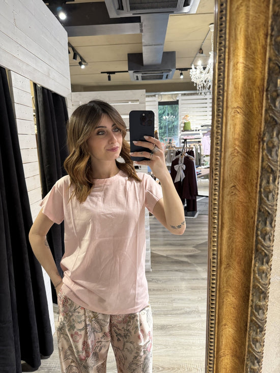 T-shirt basica girocollo Dixie - GiuGiò | Shop online