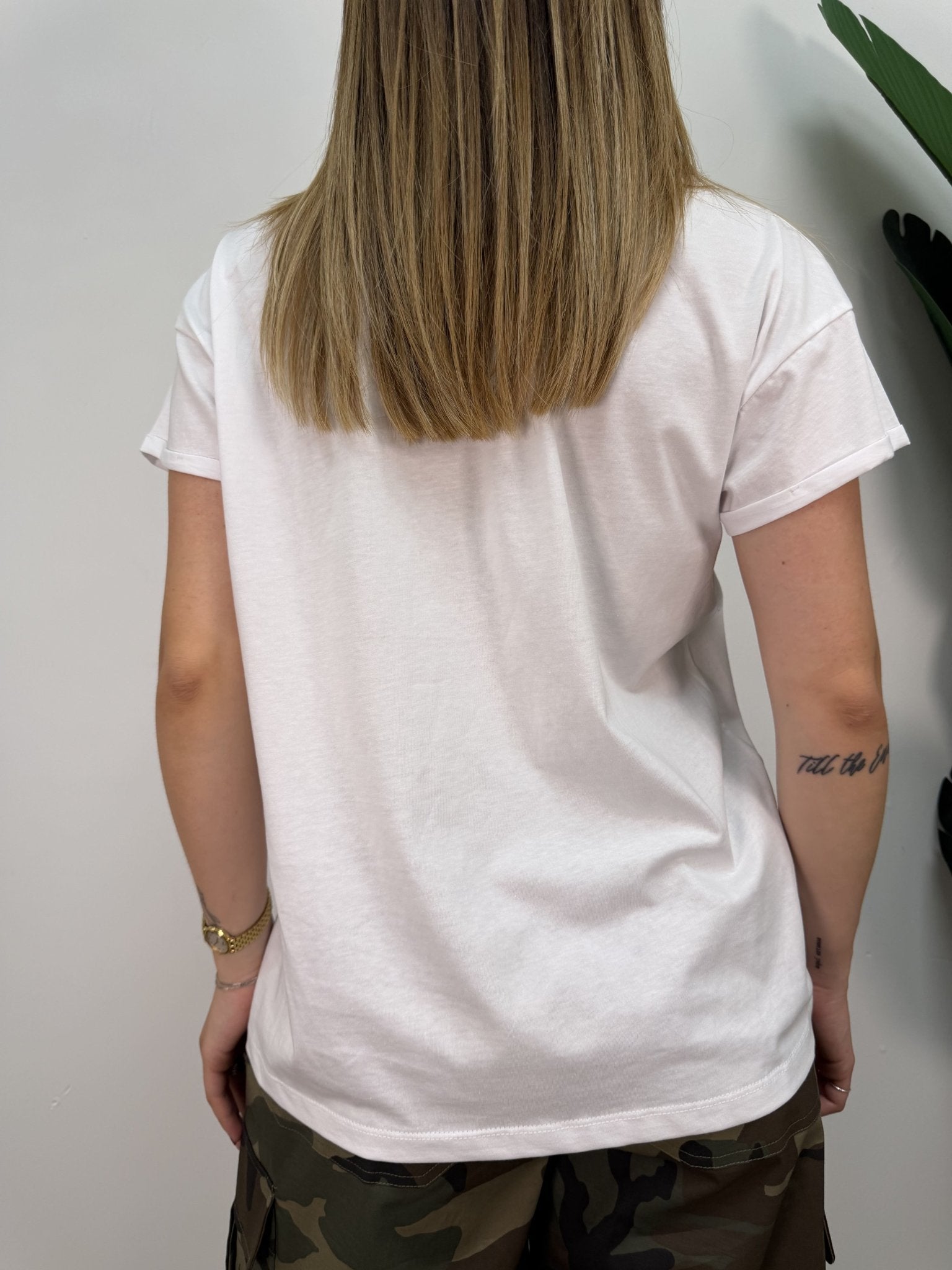 T-shirt con taschino camouflage Tensione In - GiuGiò | Shop online