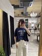 T-Shirt girocollo con stampa Susy Mix - GiuGiò | Shop online