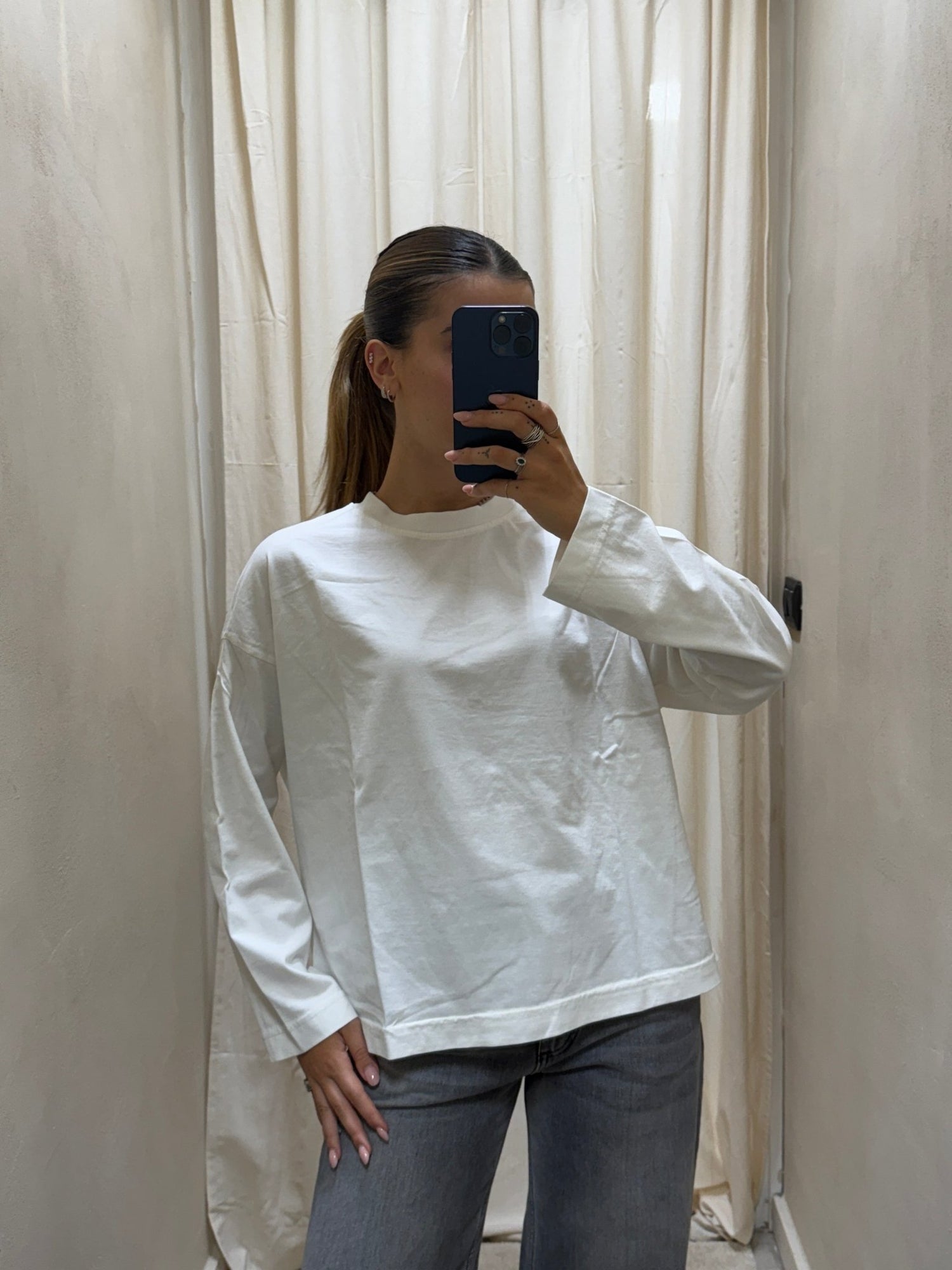T-shirt girocollo manica lunga HaveOne - GiuGiò | Shop online
