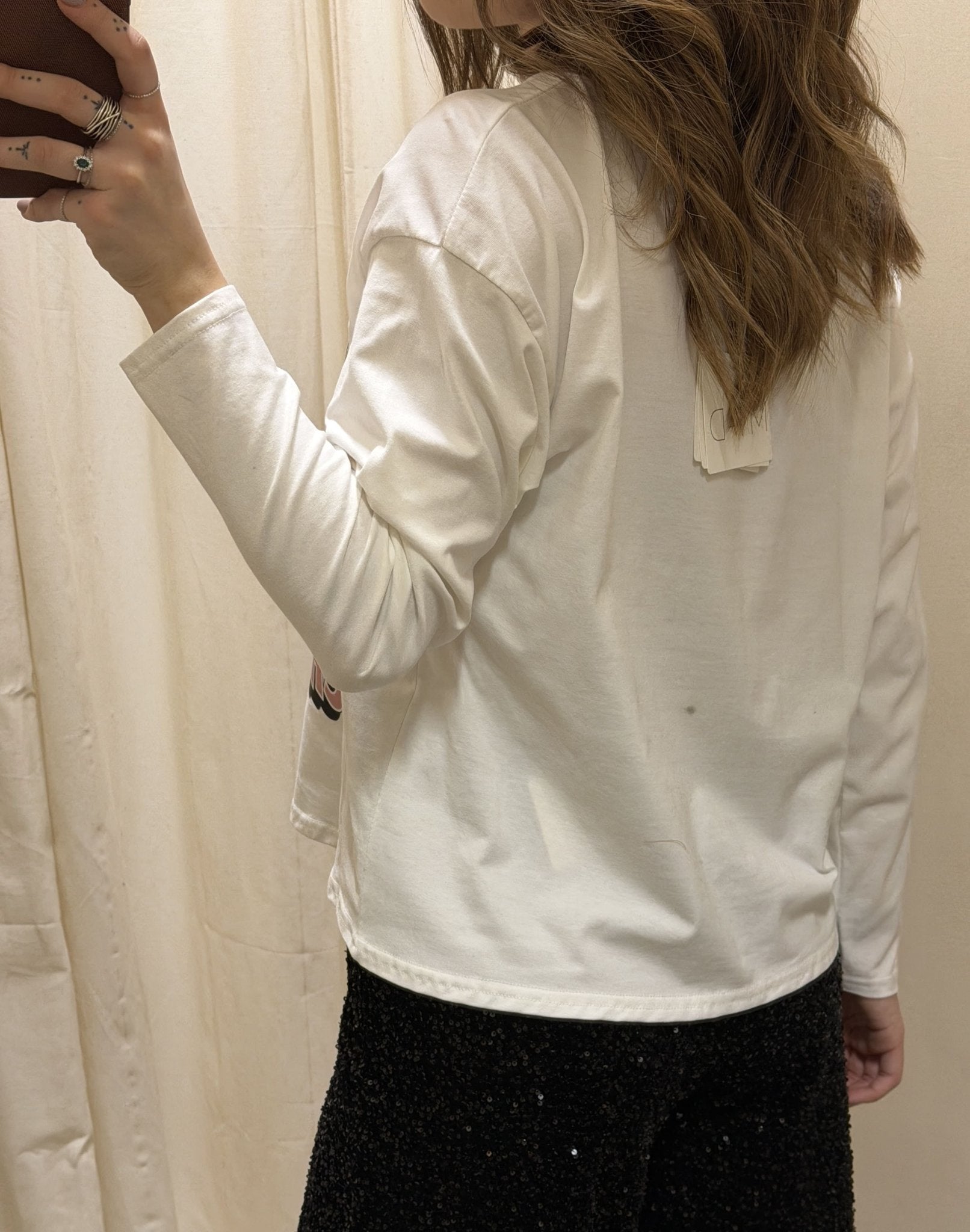 T-Shirt girocollo "Merry Christmas” scacchi MyD - GiuGiò | Shop online