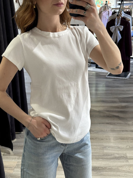 T-Shirt girocollo micro costina MyD - GiuGiò | Shop online