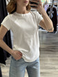 T-Shirt girocollo micro costina MyD - GiuGiò | Shop online