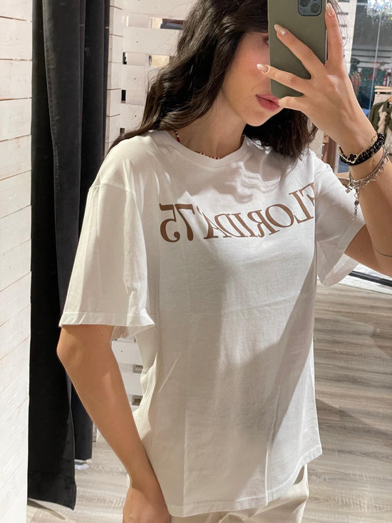 T-Shirt girocollo over Florida MyD - GiuGiò | Shop online