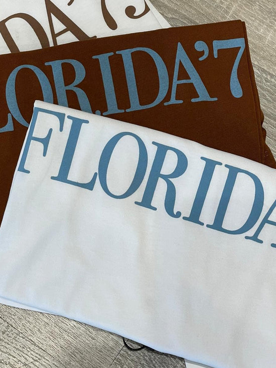 T-Shirt girocollo over Florida MyD - GiuGiò | Shop online