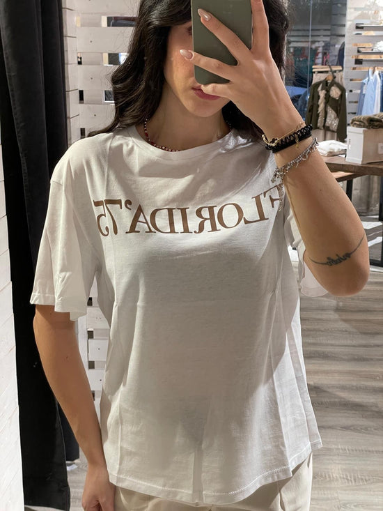 T-Shirt girocollo over Florida MyD - GiuGiò | Shop online