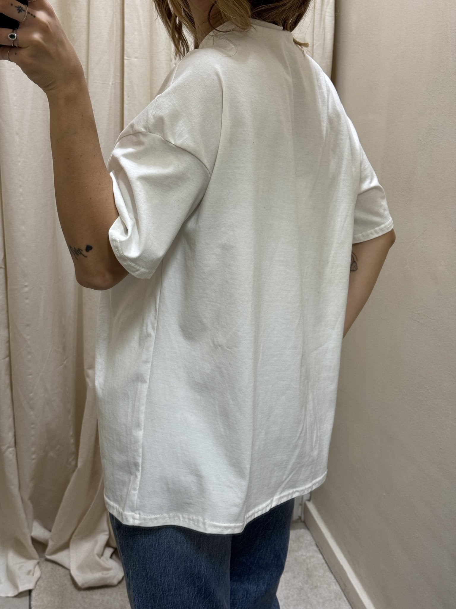 T-shirt in cotone stampa “westside” MyD - GiuGiò | Shop online