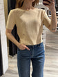 T-shirt in filo con treccine Please - GiuGiò | Shop online