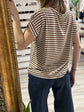 T-shirt in viscosa rigata MyD - GiuGiò | Shop online