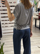 T-shirt in viscosa rigata MyD - GiuGiò | Shop online