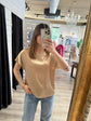 T-shirt in viscosa scollo barca Tensione In - GiuGiò | Shop online