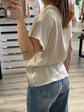 T-shirt in viscosa scollo barca Tensione In - GiuGiò | Shop online